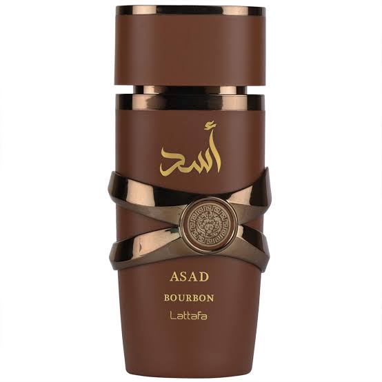Perfume Original Lattafa Asad Bourbon para Unissex Eau De Parfum Spray 100ml, Perfume de Marca Luxuosa, Perfume de Alta Qualidade, Chocolate de Dubai