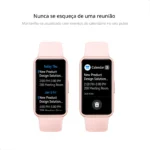 Smartwatch Huawei Band 10 Amoled Inteligente Treino Rosa