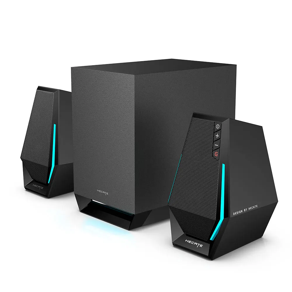 Caixa de Som com Subwoofer para PC Edifier G1500 Max – Muita potência com 30W RMS e Bluetooth 5.3