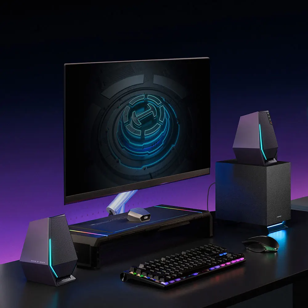 Caixa de Som com Subwoofer para PC Edifier G1500 Max – Muita potência com 30W RMS e Bluetooth 5.3