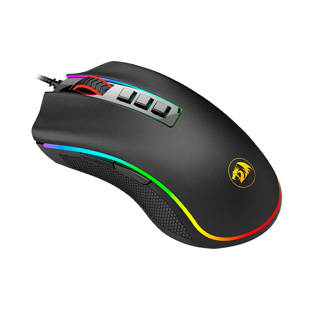 Mouse Gamer Redragon Cobra V3 RGB USB M711 Preto
