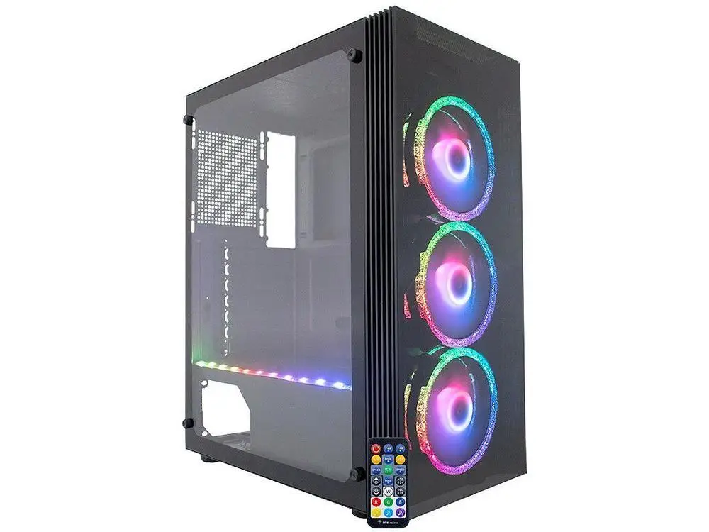 Gabinete Gamer K-Mex Asgard Star RGB Mid Tower