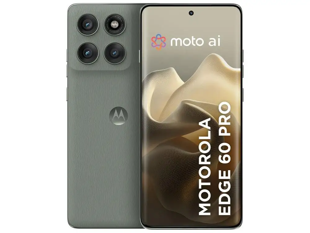 Smartphone Motorola Edge 60 Pro 512GB Cinza 5G 24GB RAM 6,7″ Câm. Tripla + Selfie 50MP