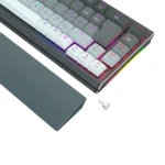 Teclado Mecânico Redragon Shaco RGB Switch Brown Preto e Cinza