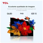 Smart TV 40″ TCL Full HD QLED 40S5K Google TV 2 HDMI