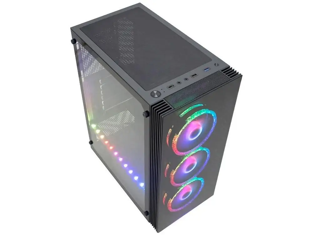 Gabinete Gamer K-Mex Asgard Star RGB Mid Tower
