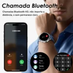 AURAFIT AM29: 1.43″ AMOLED Smartwatch with Wireless Charging, 100+ Modes, Health Monitor (HR/SpO2/Sleep), IP68 ,Support Strava