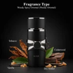 Perfume Original Asad Elixir Spicy Woody Amber Warm Eau De Parfum Spray Fragrância Duradoura 100ml Perfume de Marca Luxuosa