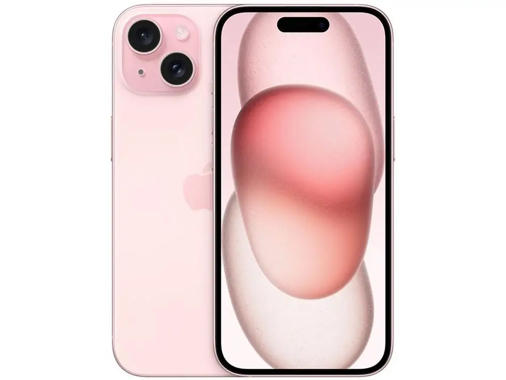 Apple iPhone 15 128GB Rosa 6,1″ 48MP iOS 5G