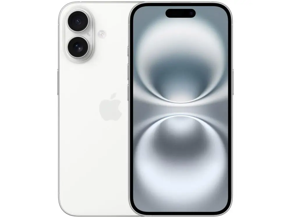 Apple iPhone 16 128GB Branco 6,1″ 48MP iOS 5G