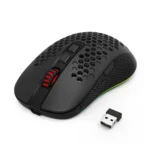 Mouse Gamer Redragon Hana RGB Sensor PAW3104 7200 DPI Preto