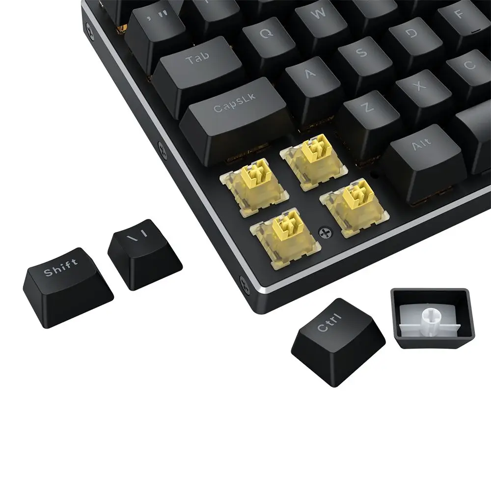Teclado Magnético Gamer Redragon Dharma Full Size RGB Preto