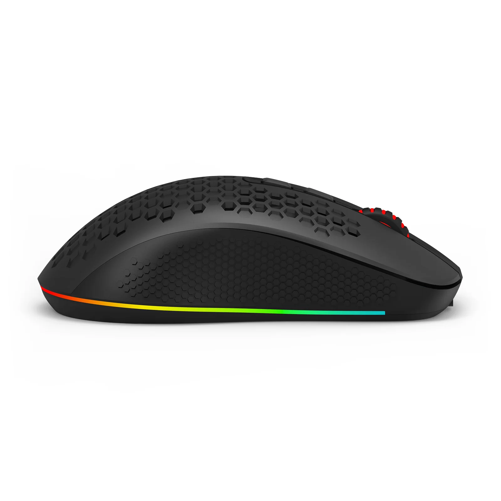 Mouse Gamer Redragon Hana RGB Sensor PAW3104 7200 DPI Preto
