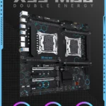 MACHINIST X99 MD8 Dual CPU Placa-mãe LGA 2011-3 Suporte Processador Dual Xeon NVME SATA M.2 8 DDR4 RAM MAX 256G USB3.0 E-ATX
