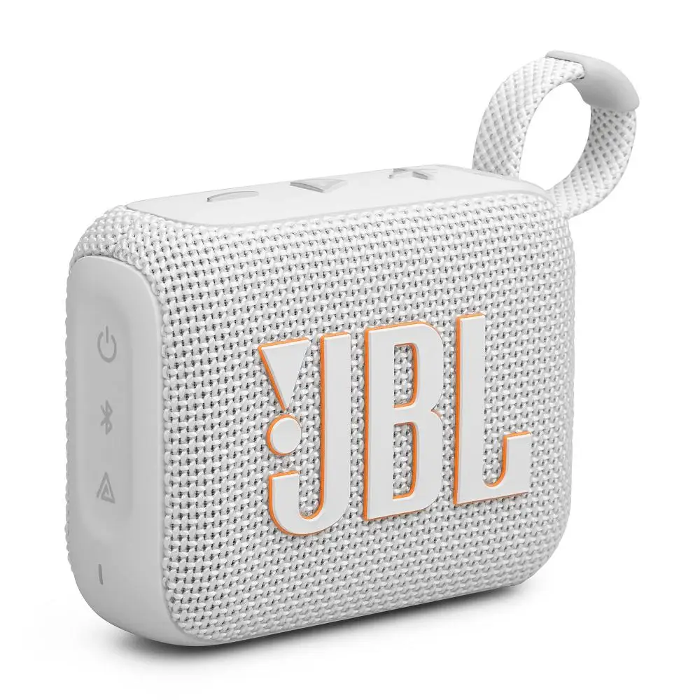 Caixa JBL Go 4 Braca, 4.2W RMS, Bluetooth, IP67 á Prova D’água, JBLGO4WHT