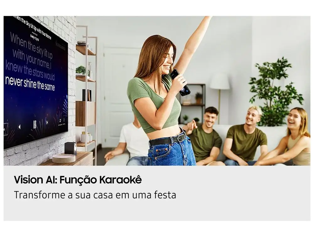Smart TV 50″ Samsung 4K QLED QN50Q7FAAGXZD Tizen Q4 AI 3 HDMI