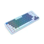 Teclado Mecanico Low Profile Redragon Vili Switch Brown Azul