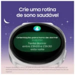 Smartwatch Samsung Galaxy Watch8 40mm Branco 32GB Bluetooth