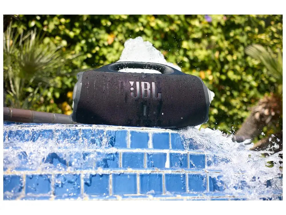 Caixa de Som JBL Boombox 4 Bluetooth Amplificada Portátil 210W USB-C – Bivolt