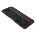 Teclado Gamer Membrana Redragon Karura 2 Preto RGB K502RGB