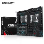 MACHINIST X99 MD8 Dual CPU Placa-mãe LGA 2011-3 Suporte Processador Dual Xeon NVME SATA M.2 8 DDR4 RAM MAX 256G USB3.0 E-ATX