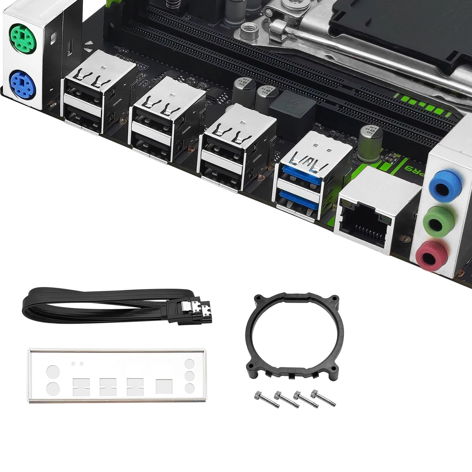 MACHINIST-X99 PR9 Motherboard Set, LGA 2011-3 Kit de Suporte, Xeon 2680, 2690, V3, Processador CPU V4, Memória Desktop, USB 3.0, NVME, SATA, M.2
