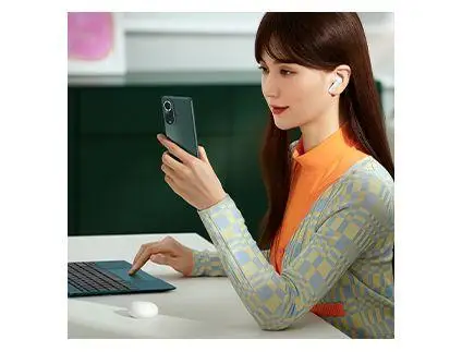 Fone de Ouvido Bluetooth Huawei FreeBuds 5i com Microfone com Cancelamento de Ruído Intra-auricular True Wireless Branco
