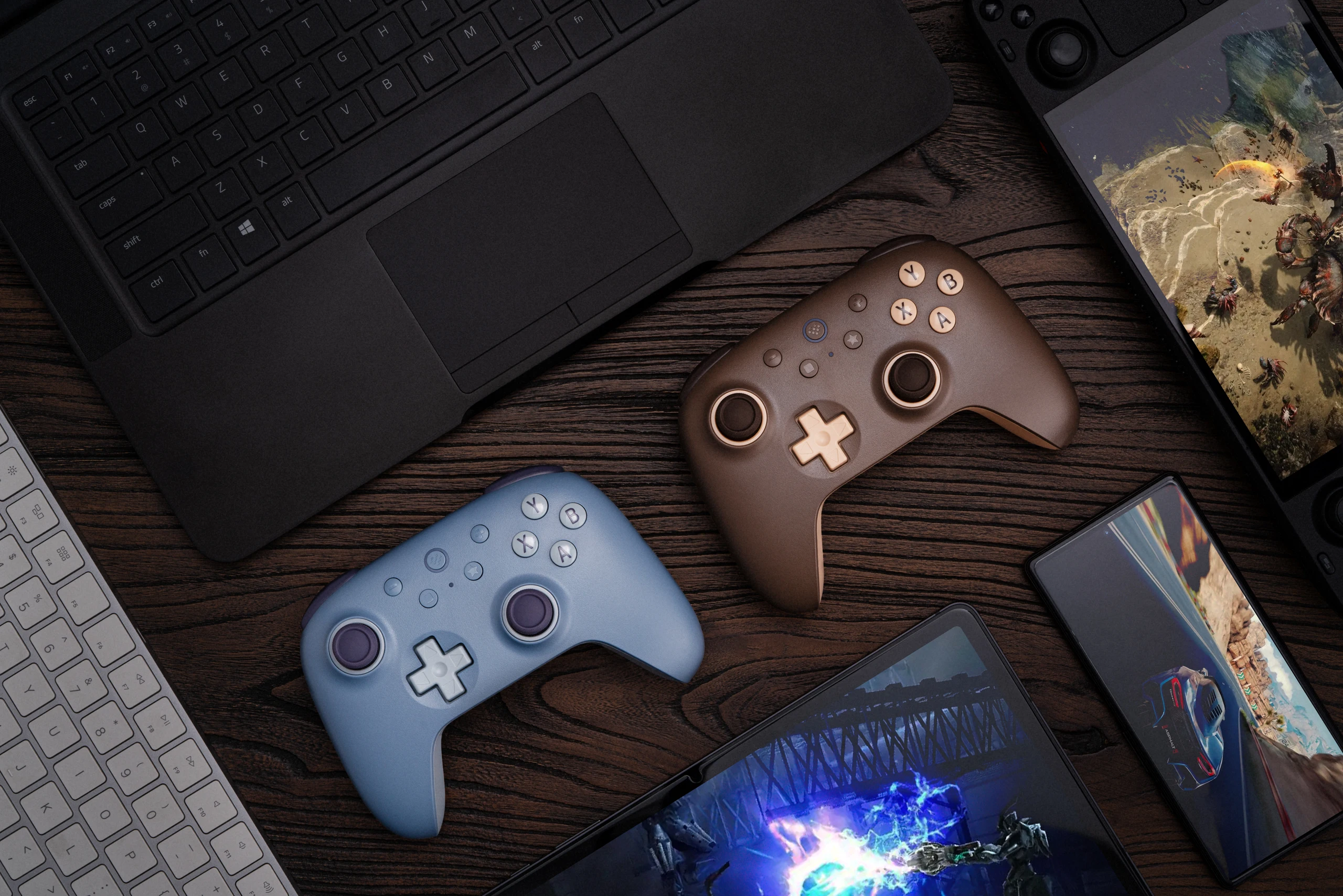 Controle Sem Fio 8BitDo Gamepad Ultimate para PC Windows 10/11 Steam Android Gaming