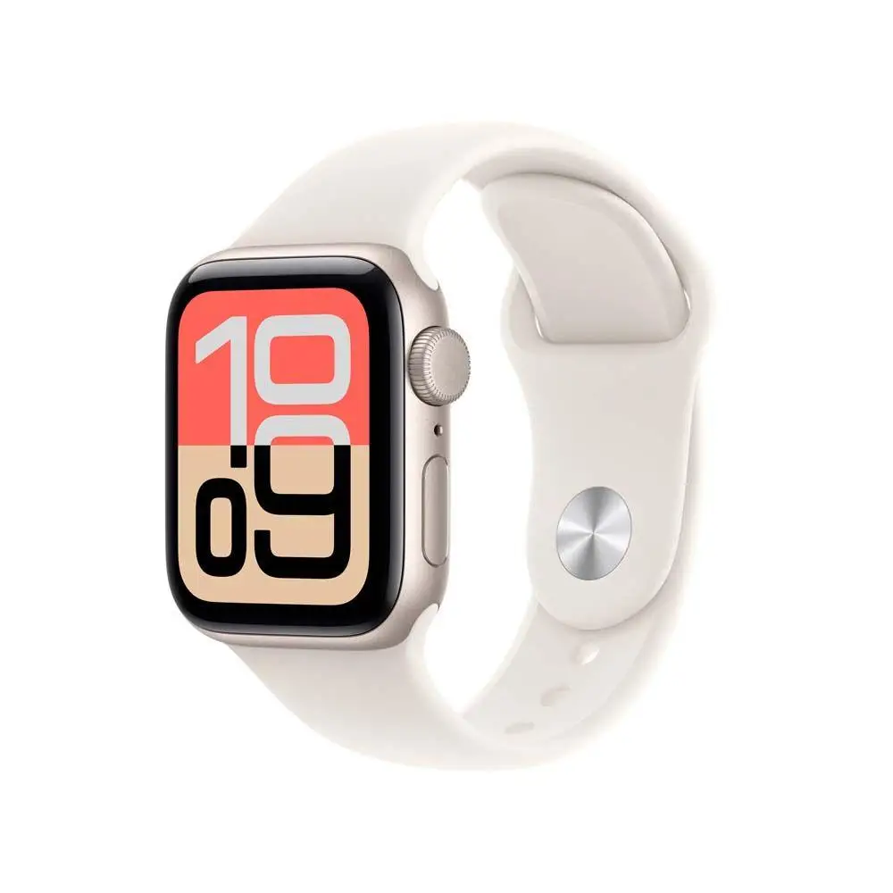 Apple Watch SE 3 GPS Caixa Estelar de Alumínio 44mm Pulseira Esportiva Estelar M/G