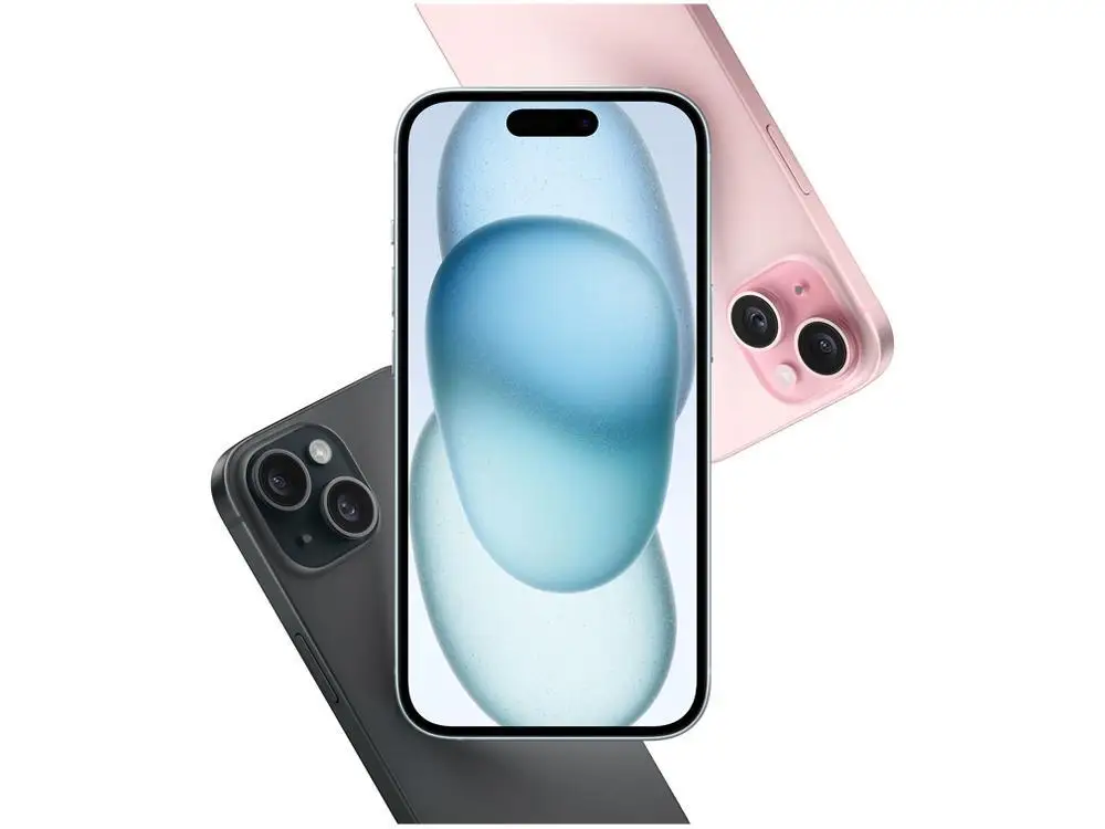 Apple iPhone 15 128GB Rosa 6,1″ 48MP iOS 5G