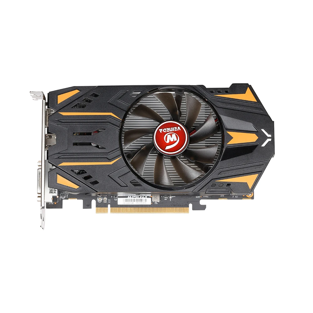 Veineda placas gráficas rx560 4gb gpu gddr5 14nm para jogos de computador desktop vídeo rx560 placa gráfica 128bit rx 560 componentes de computador