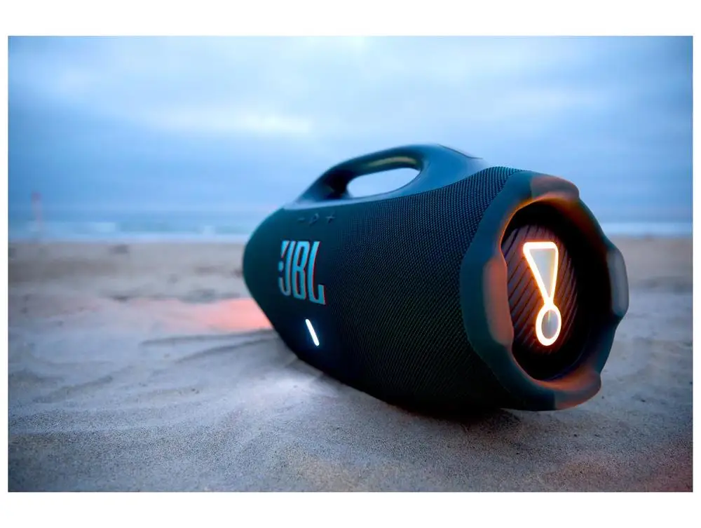 Caixa de Som JBL Boombox 4 Bluetooth Amplificada Portátil 210W USB-C – Bivolt