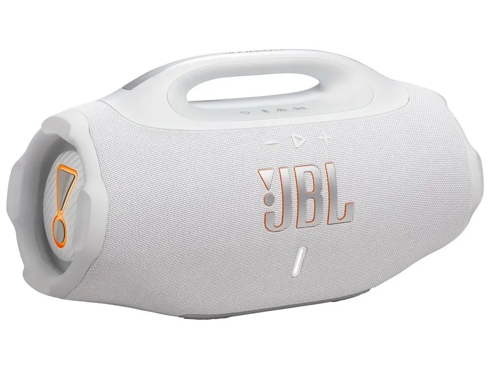 Caixa de Som JBL Boombox 4 Bluetooth Amplificada Portátil 210W USB-C – Bivolt
