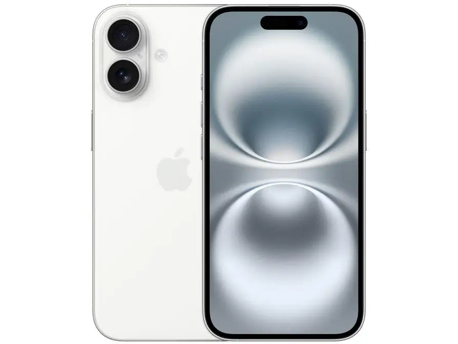 Apple iPhone 16 128GB Branco 6,1″ 48MP iOS 5G