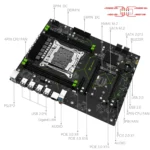 Placa-mãe MACHINIST MR9A-H X99 Suporte para Intel Xeon E5 V3 V4 LGA 2011-3 CPU e DDR4 RAM NVME M.2 USB3.0 de canal duplo