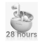Fone de Ouvido Bluetooth Huawei FreeBuds 5i com Microfone com Cancelamento de Ruído Intra-auricular True Wireless Branco