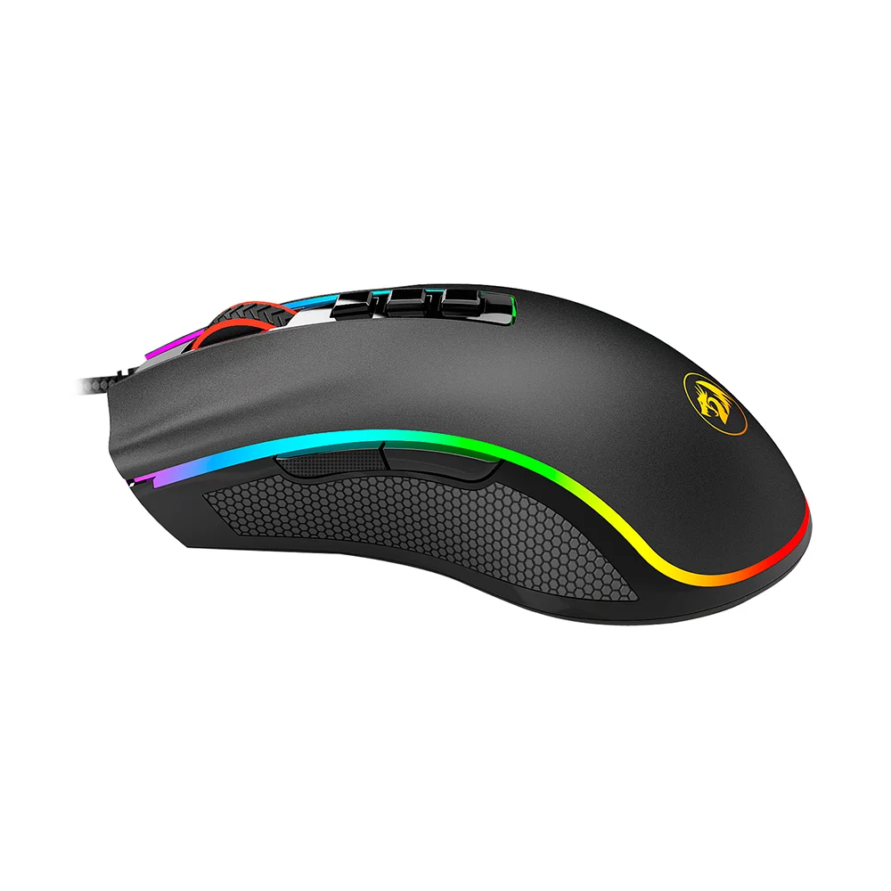 Mouse Gamer Redragon Cobra V3 RGB USB M711 Preto