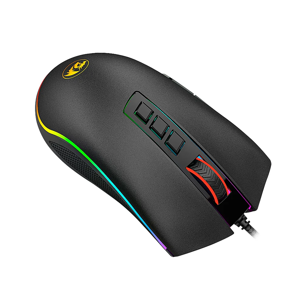 Mouse Gamer Redragon Cobra V3 RGB USB M711 Preto
