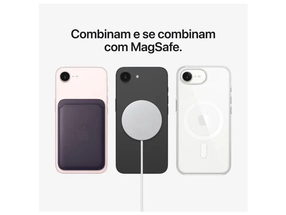 Apple iPhone 17e 256GB Rosa-pálido 6,1″ 48MP iOS 5G