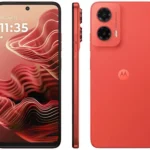 Smartphone Motorola Moto G35 256GB Coral 5G 12GB RAM 5G 6,7″ Câm. Dupla + Selfie 16MP