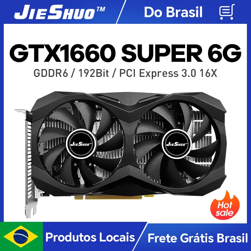NVIDIA GTX 1660 Super PC GeForce, 6 GB, GDDR6