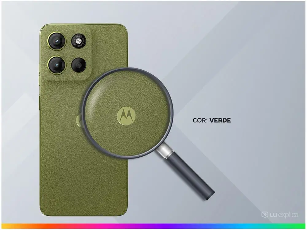 Smartphone Motorola Moto G15 256GB Verde 4G 12GB 6,7″ Câm. Dupla Selfie 8MP