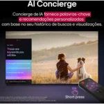 Smart TV 50″ LG 4K Ultra HD 50UA8550PSA webOS 25 AI Processor 4K Gen8 com Alexa 3 HDMI