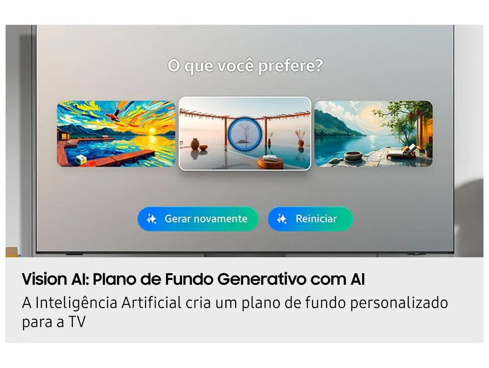 Smart TV 50″ Samsung 4K QLED QN50Q7FAAGXZD Tizen Q4 AI 3 HDMI