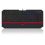 Teclado Gamer Membrana Redragon Karura 2 Preto RGB K502RGB