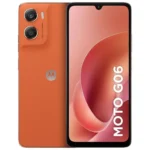 Smartphone Motorola Moto g06 128GB 4GB Ram Laranja Câm. 50MP + Selfie 8MP