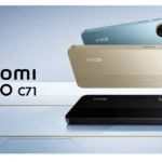Xiaomi POCO C71 Dual SIM de 128GB 4GB RAM de 6.88″ 32MP 8MP – Preto (Global)