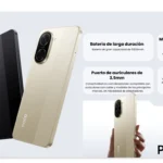 Xiaomi POCO C71 Dual SIM de 128GB 4GB RAM de 6.88″ 32MP 8MP – Preto (Global)